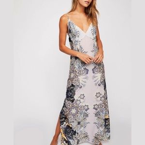 FreePeople Wildfire Printed Slip Dress